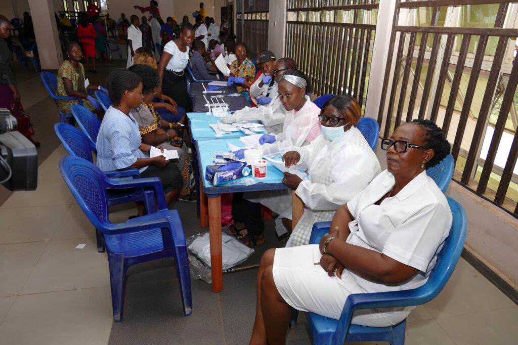 RECTOR, DR. AWUZIE FLAGS OFF FREE MEDICAL OUTREACH AT CIVIC CENTRE OKO