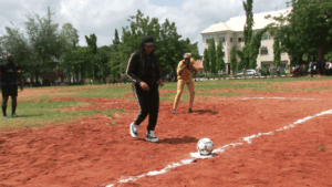 Read more about the article FEDERAL POLYTECHNIC OKO RECTOR’S UNITY CUP :Teaching staff Defeats Non Teaching Counterparts