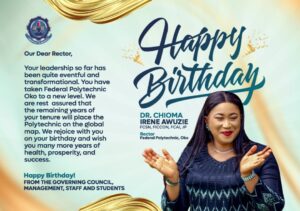 Read more about the article HAPPY BIRTHDAY, Dr. CHIOMA IRENE AWUZIE