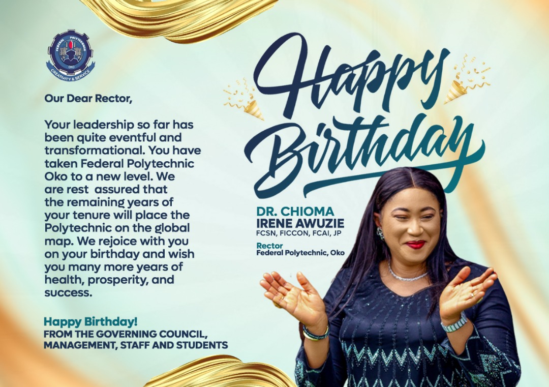 You are currently viewing HAPPY BIRTHDAY, Dr. CHIOMA IRENE AWUZIE