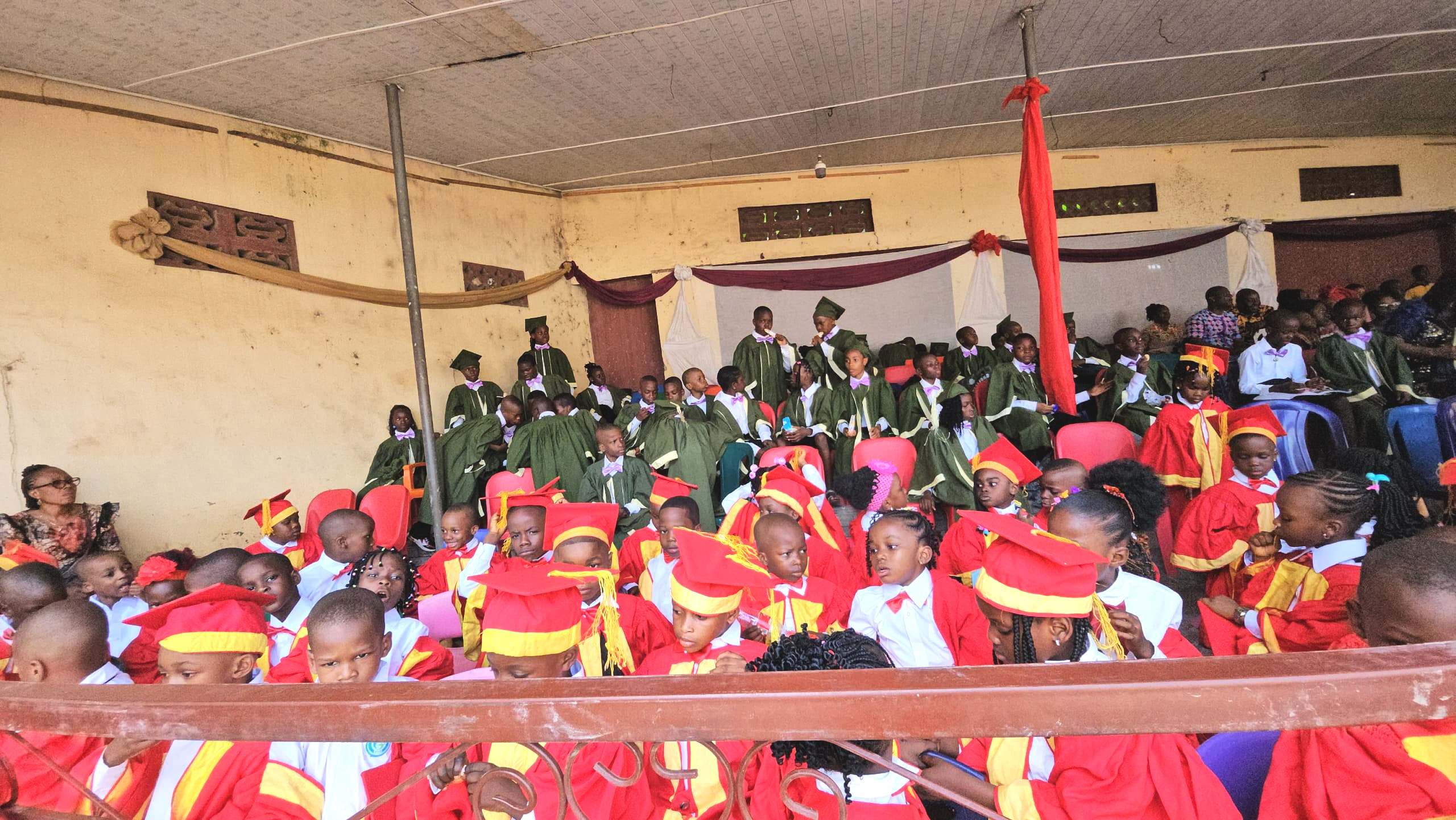 You are currently viewing RECTOR DR. AWUZIE VISITS THE LIGHT SCHOOLS DURING THEIR GRADUATION CEREMONY