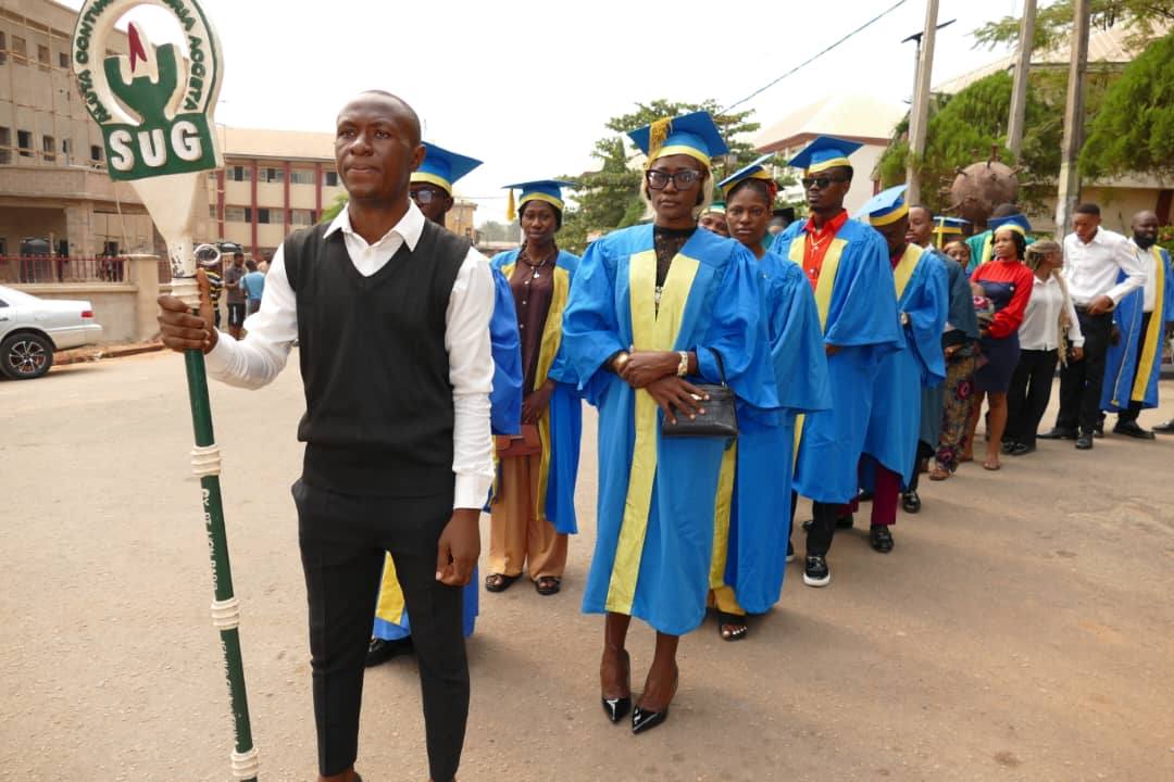You are currently viewing RECTOR, DR. AWUZIE ADMONISHES MATRICULATING STUDENTS OF FEDERAL POLYTECHNIC OKO TO SHUN ALL FORMS OF SOCIAL VICES