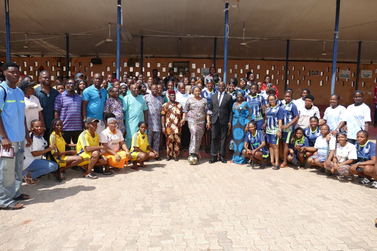 You are currently viewing FEDERAL POLYTECHNIC OKO HOSTS FEMALE FOOTBALL COMPETITION TO MARK ONE YEAR ANNIVERSARY OF DR.CHIOMA AWUZIE AS RECTOR