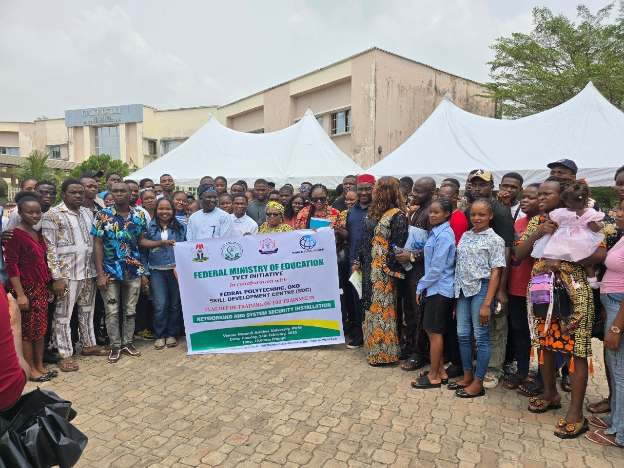 You are currently viewing 200 YOUTHS UNDERGOING IDEAS-TVET TRAINING ON LIVESTOCK FARMING,NETWORKING AND SECURITY INSTALLATION AT FEDERAL POLYTECHNIC OKO