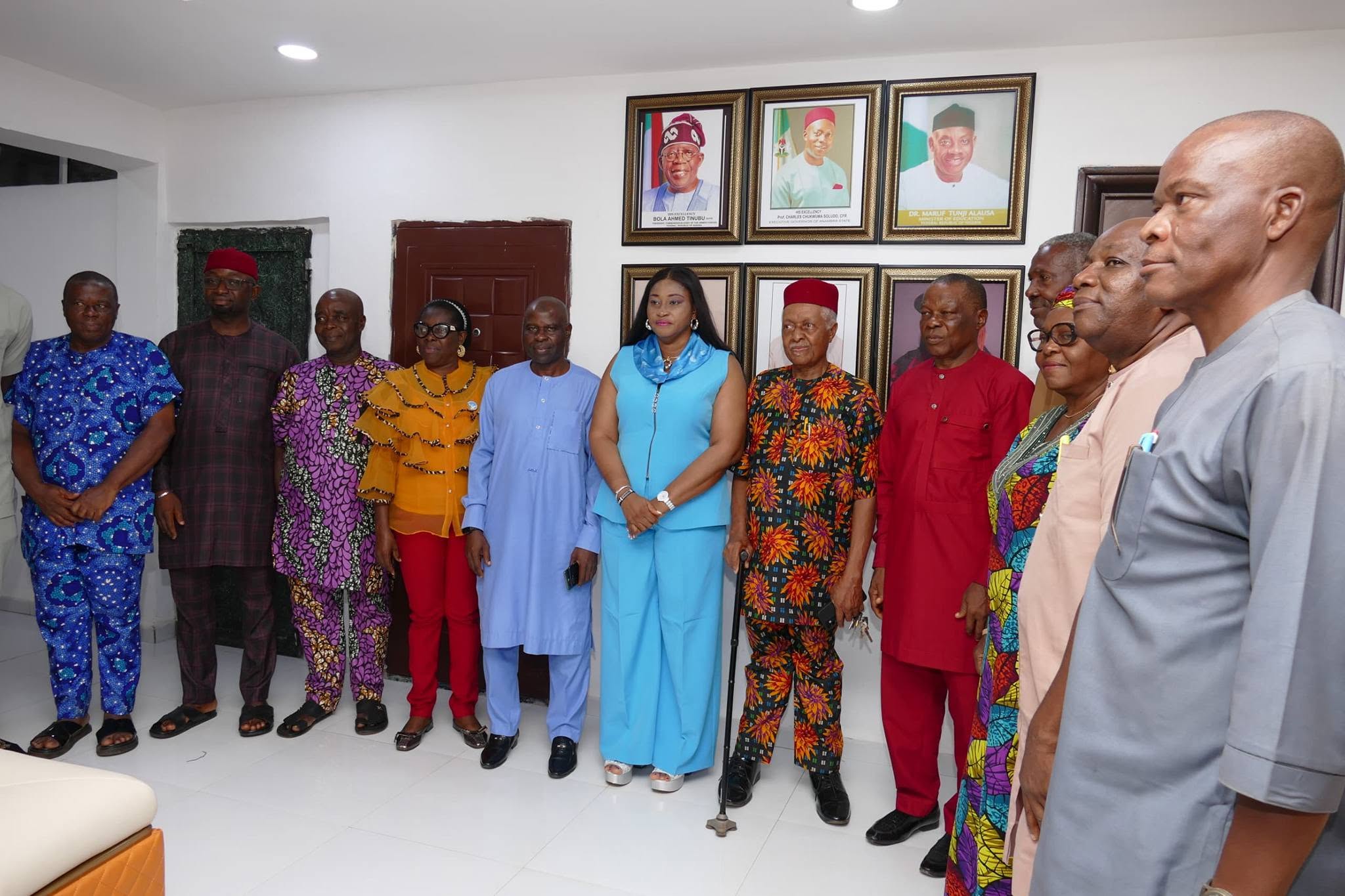 You are currently viewing RECTOR, DR. CHIOMA AWUZIE MEETS WITH THE BOARD MEMBERS OF FEDERAL POLYTECHNIC OKO MICRO FINANCE BANK